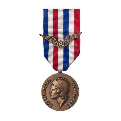 MEDAILLE HONNEUR AERONAUTIQUE TRANSPORT bronze