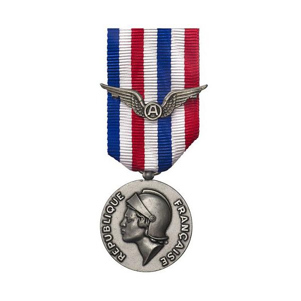 MEDAILLE d'HONNEUR de l'AERONAUTIQUE argent