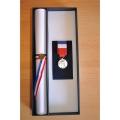 COFFRET pour diplome et medaille