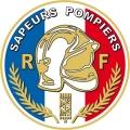 AUTOCOLLANT SAPEURS POMPIERS 75MM COULEUR