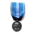 Medaille d'OUTRE MER ex colonial metal argente