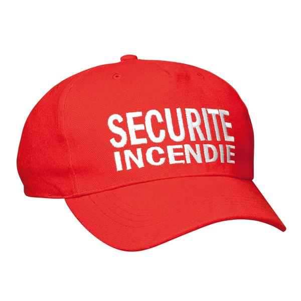 CASQUETTE SECURITE INCENDIE