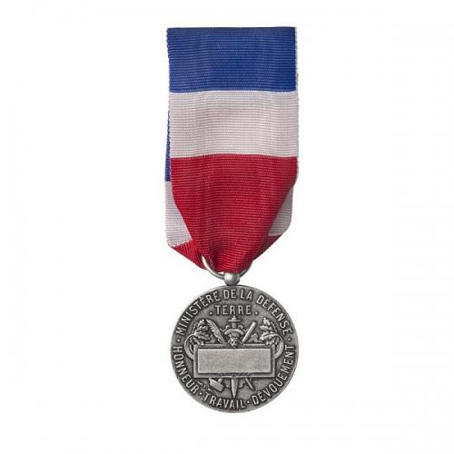 MEDAILLE D HONNEUR DE LA DEFENSE TERRE ARGENT