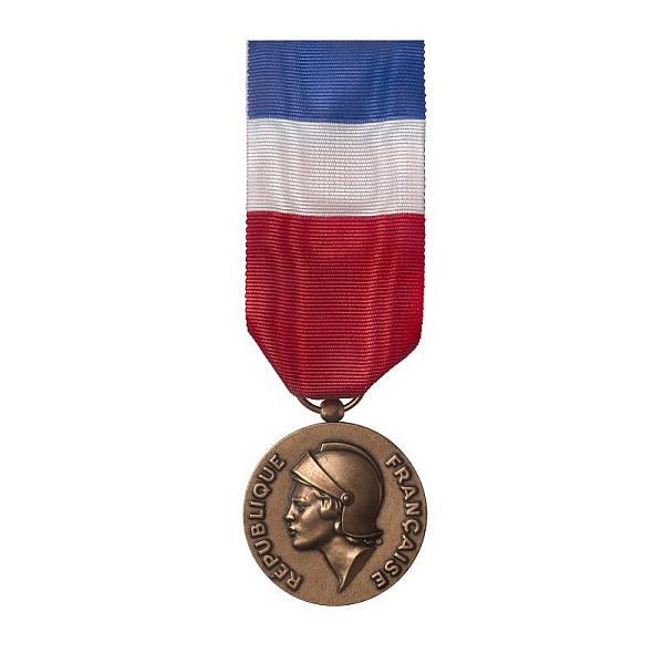 MEDAILLE D HONNEUR DE LA DEFENSE TERRE BRONZE