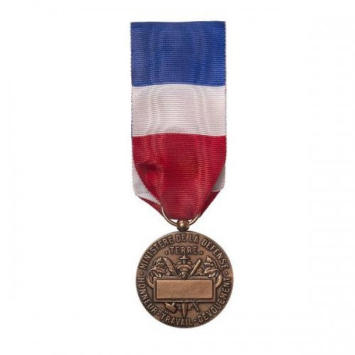 MEDAILLE D HONNEUR DE LA DEFENSE TERRE BRONZE