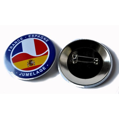 BADGE EPINGLE FRANCE ESPAGNE