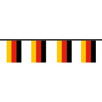 GUIRLANDE Allemagne PVC 10m - 20 drapeaux