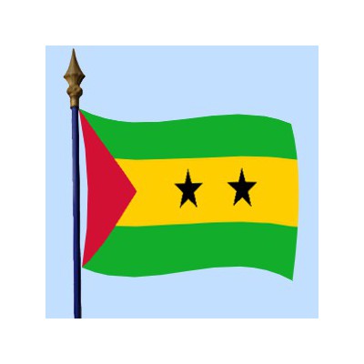 DRAPEAU São Tomé-et-Principe 