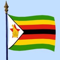 DRAPEAU Zimbabwe 