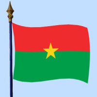 DRAPEAU Burkina Faso 