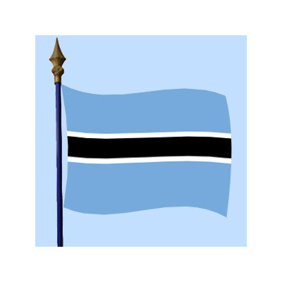 DRAPEAU Botswana