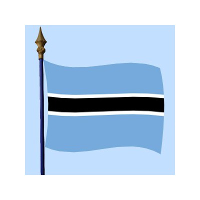 DRAPEAU Botswana