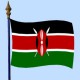 DRAPEAU Kenya 