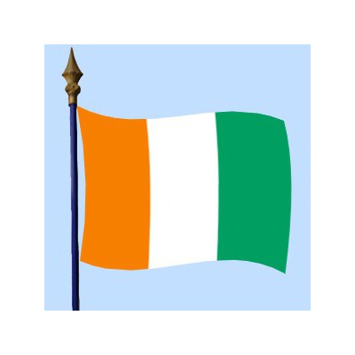 DRAPEAU Côte d'Ivoire 