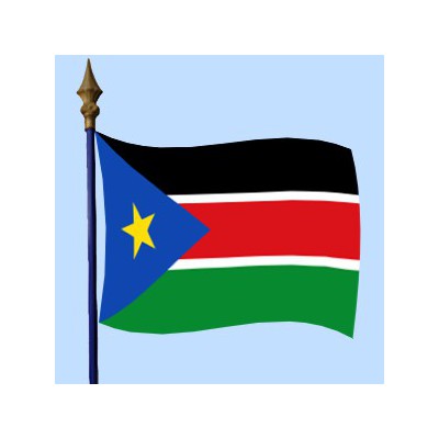 DRAPEAU Soudan du Sud