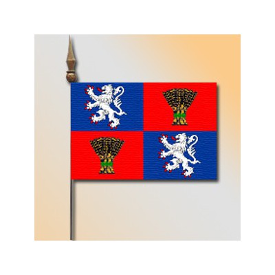 MINI DRAPEAU DE TABLE 10X14CM Gascogne 