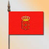 DRAPEAU DE TABLE Navarre 10x14cm