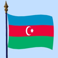 DRAPEAU Azerbaïdjan