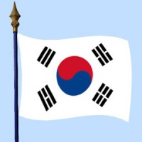 DRAPEAU Corée du Sud