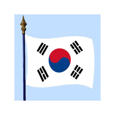 DRAPEAU Corée du Sud