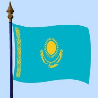 DRAPEAU Kazakhstan