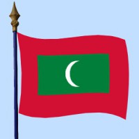 DRAPEAU Maldives