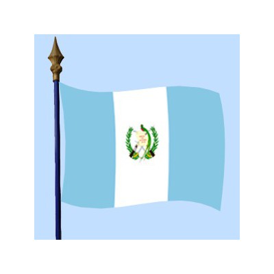 DRAPEAU Guatemala