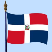 DRAPEAU République dominicaine 