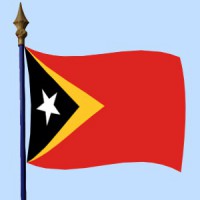 DRAPEAU Timor oriental