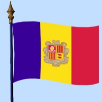 DRAPEAU Andorre 