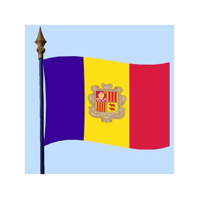 DRAPEAU Andorre 