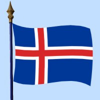 DRAPEAU Islande