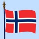 DRAPEAU Norvège 