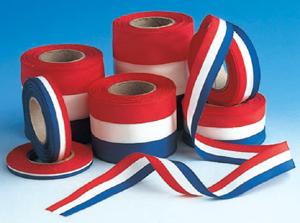 RUBAN TRICOLORE POUR INAUGURATION 10m