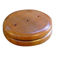 MINI SOCLE BOIS VERNI 3 trous
