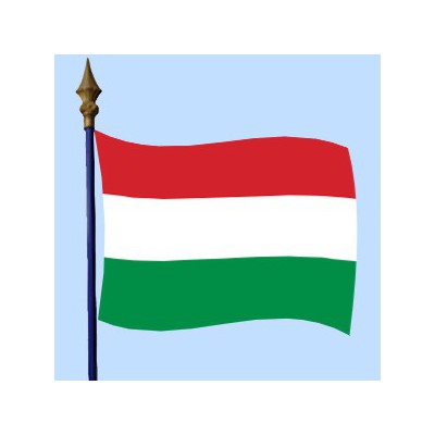 DRAPEAU Hongrie