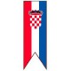 ORIFLAMME coupe droite Croatie