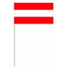DRAPEAU PAPIER 12X24CM AUTRICHE - lot de 50 ex