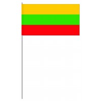 DRAPEAU PAPIER 12X24CM Lituanie - lot de 50 ex