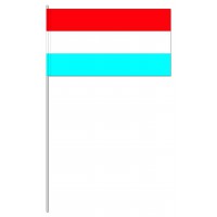 DRAPEAU PAPIER 12X24CM Luxembourg - lot de 50 ex