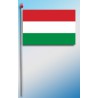 DRAPEAU PLASTIFIE 9.5X16CM Hongrie