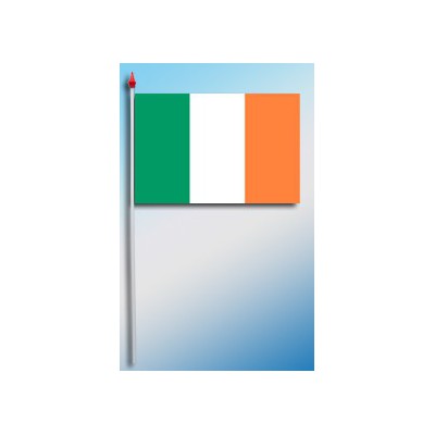 DRAPEAU PLASTIFIE 9.5X16CM Irlande