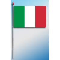 DRAPEAU PLASTIFIE 9.5X16CM Italie