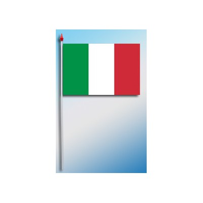 DRAPEAU PLASTIFIE 9.5X16CM Italie