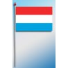DRAPEAU PLASTIFIE 9.5X16CM Luxembourg
