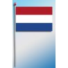 DRAPEAU PLASTIFIE 9.5X16CM Pays-Bas