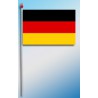 DRAPEAU ALLEMAGNE - Papier indechirable 9.5X16CM