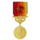 MEDAILLE SAPEURS POMPIERS SERVICES EXCEPTIONNELS vermeil