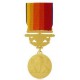 MEDAILLE SAPEURS POMPIERS SERVICES EXCEPTIONNELS vermeil