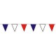 GUIRLANDE TRICOLORE FRANCE TISSU 10M
